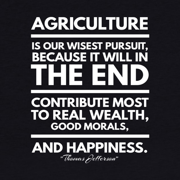 AGRICULTURAL MAKE HAPPINESS by Farmer